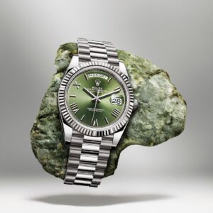 BIDEN Mens Watch Chronograph Luxury Rolex Golden Chain Wrist Watch For Men Analog Watch - For Men 163